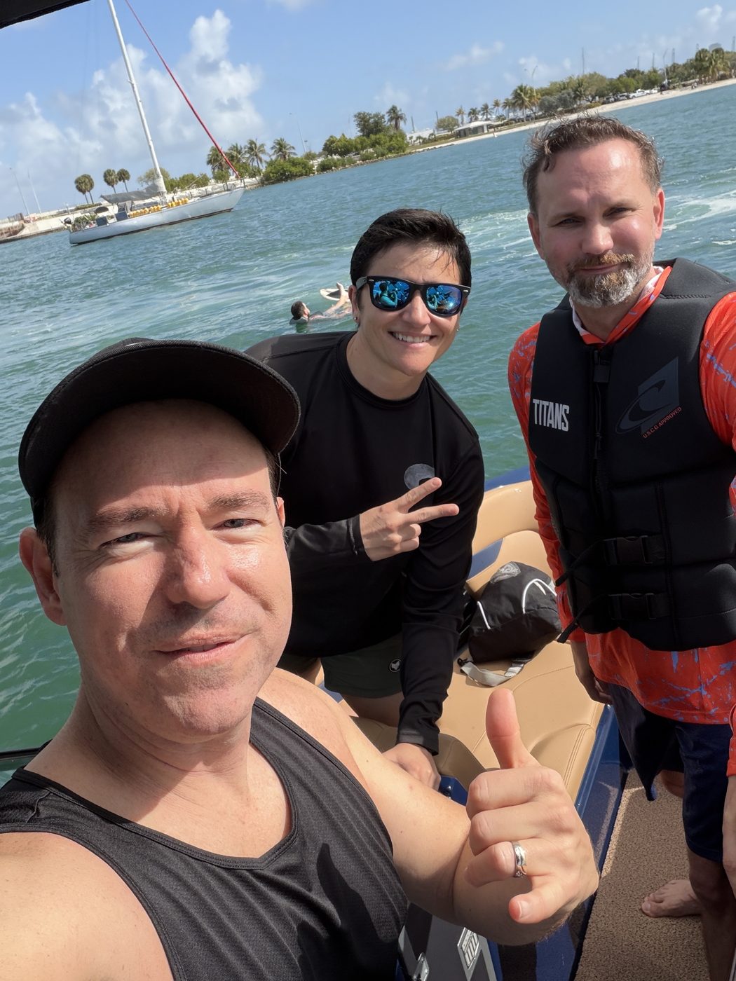 Titans mastermind day on the water in Miami